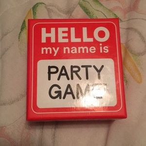 Hello My Name Is Party Game